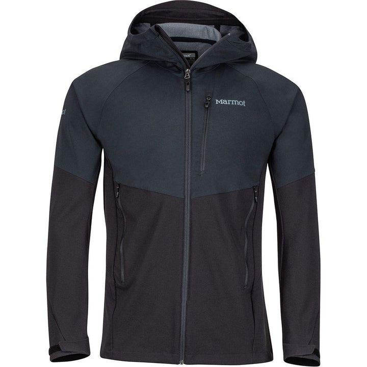 Marmot Herren Rom Jacket Softshelljacke, Funktions Outdoor Jacke, Wasserabweisend XL Schwarz, XL Sch