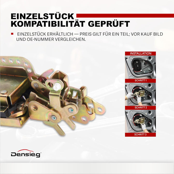Türschloss vorne links passend für VW Transporter T4 &amp; Caravelle (1990–2003) | Ersetzt OE 701837015D