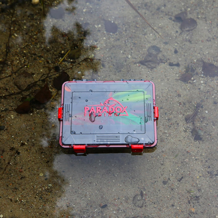 wasserdichte Köderboxen I 5x Box S 23x17,5x5cm I Angelbox Köderbox Angeln Angelkoffer gross Tackle B