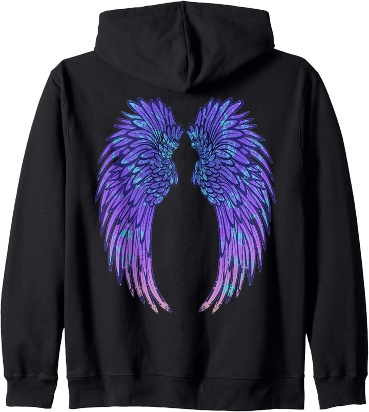 Angel Wings Eagle Wings Broken Wings Wild Wings On The Wings Kapuzenjacke