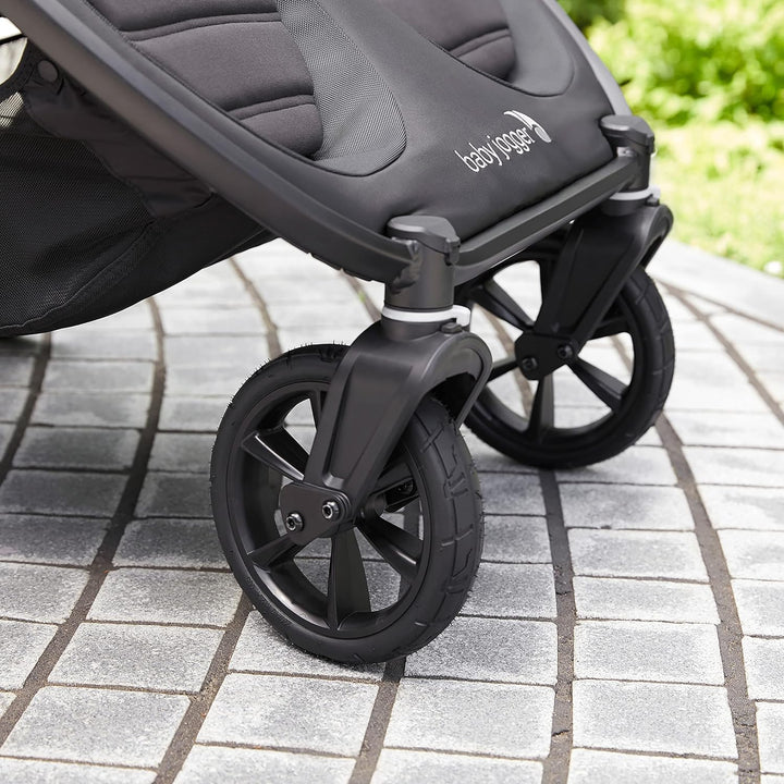 Baby Jogger City Mini GT2 Double | Allradfederung für jedes Gelände | zusammenklappbarer Geschwister
