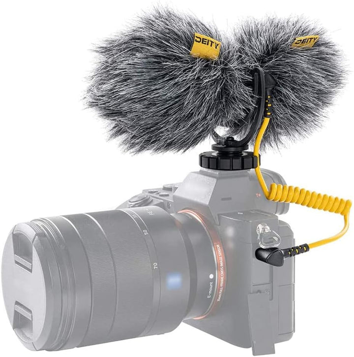 Deity V-Mic D4 Duo Microphone Dual Capsule Microphone On-Camera Portable Microphone for Interview Vl