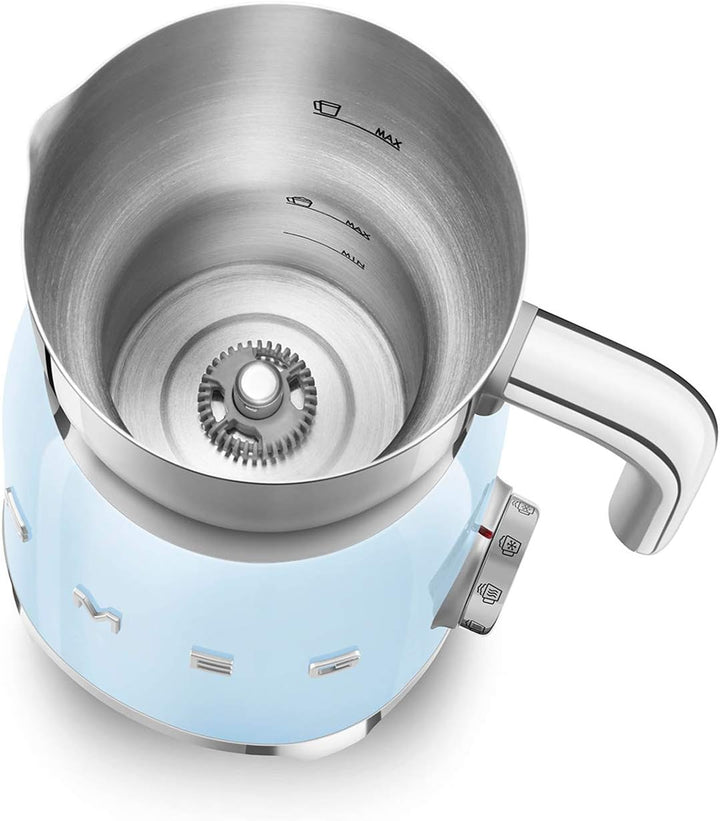Smeg MFF01PBEU Chocolatiére Azur Blau, 2385 Jahre vor Ort Garantie