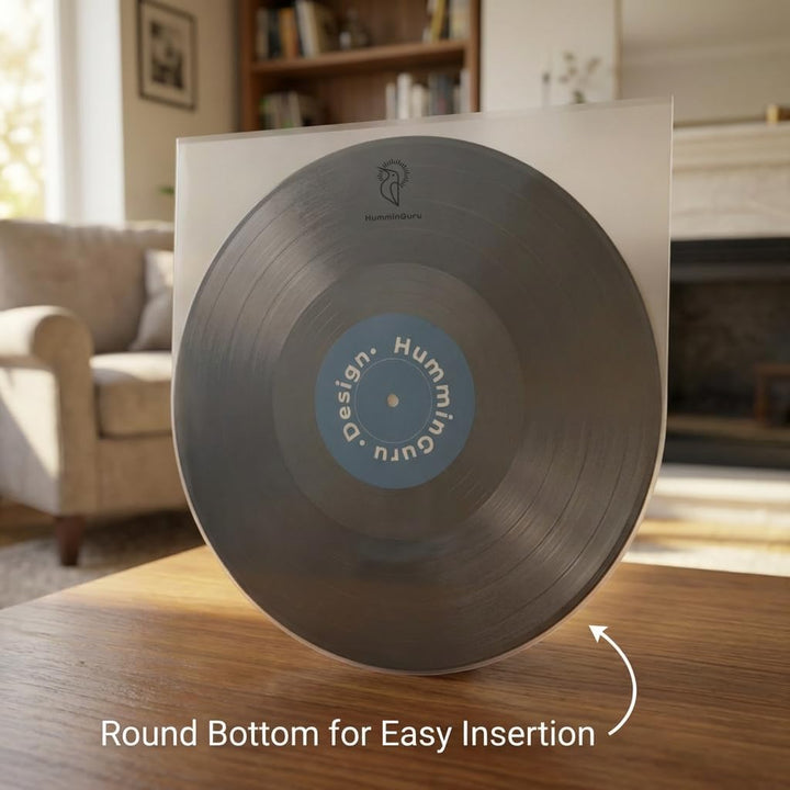HumminGuru Vinyl-Innenhülle für Schallplatten, 10 Zoll, säurefrei &amp; antistatisch, 1,5 Mil Archiv-HDP