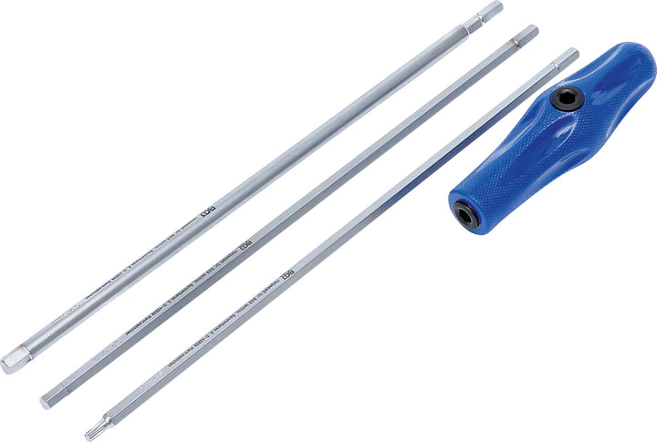 BGS 7840 | Spezial-Schraubendreher-Satz | T-Profil (für Torx) | Innensechskant | 4-tlg.