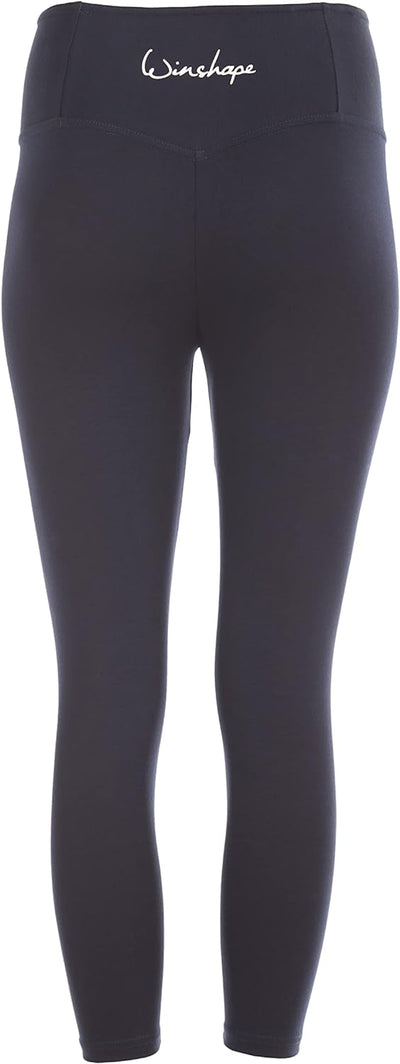 Winshape Damen Fitness Freizeit Sport Yoga 7/8-Slim Tights Leggings WTL31, Slim Style XS Night-blue,