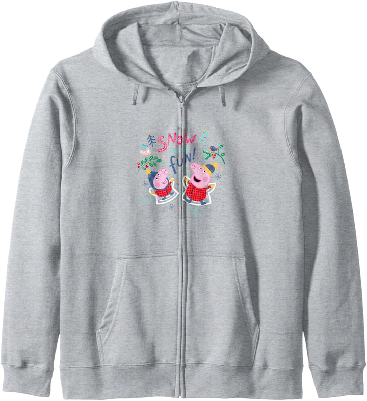 Peppa Pig Snow Much Fun Kapuzenjacke