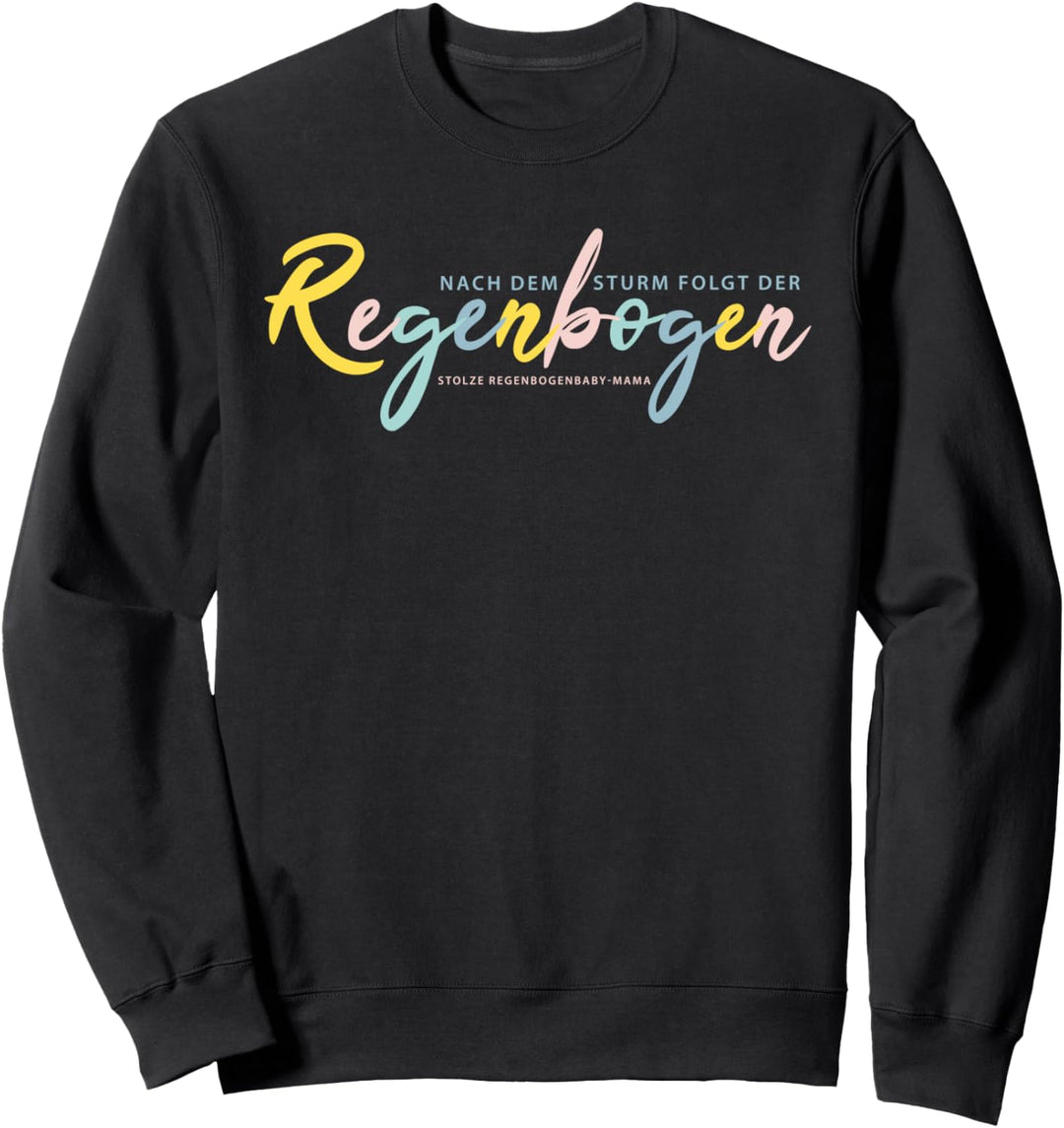 Regenbogenbaby Mama Geschenk Geschenkidee Mutter Sweatshirt
