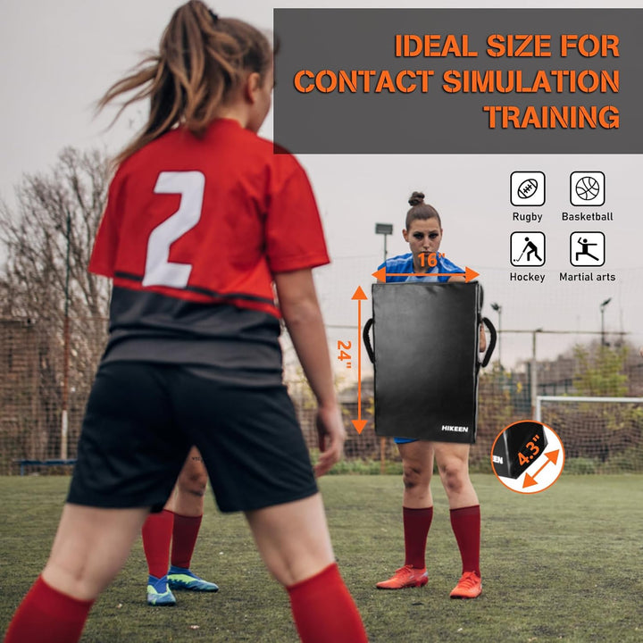 BOOSTEADY Football Blocking Pad Trainingsgerät – Weicher Schaumstoff-Kickpads für Fussball, Basketba