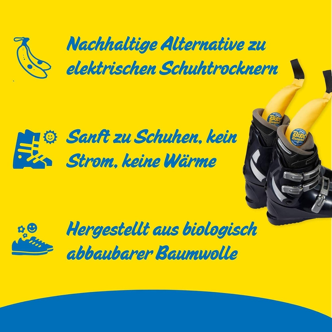 Boot Bananas Schuhtrockner Rapid Dry Technologie | Skischuhtrockner auch geeignet für Stiefel Sports
