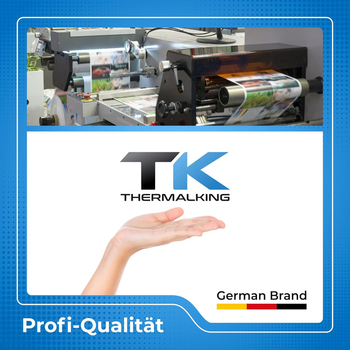 15 Stk. Premium Thermorollen 80mm x 80mm x 12mm – Thermopapier Bonrollen (80 80 12) - zertifiziert f