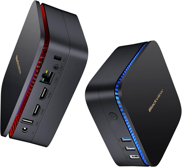 Blackview MP60 Mini PC W-11 Pro,Intel Twin Lake N150 (Aufgerüstet N100, bis zu 3.60 GHz), 16GB RAM 5