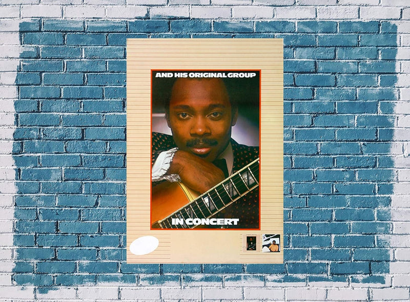 Georg Benson - Live in Concert, 1990 » Konzertplakat/Premium Poster | Live Konzert Veranstaltung | D