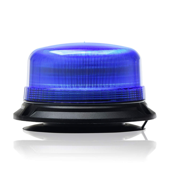 LED-MARTIN® Rundumleuchte XR20 ECO - 12V/24V- Blau - Magnetfuss - 3,5m Kabel - für Polizei, Feuerweh