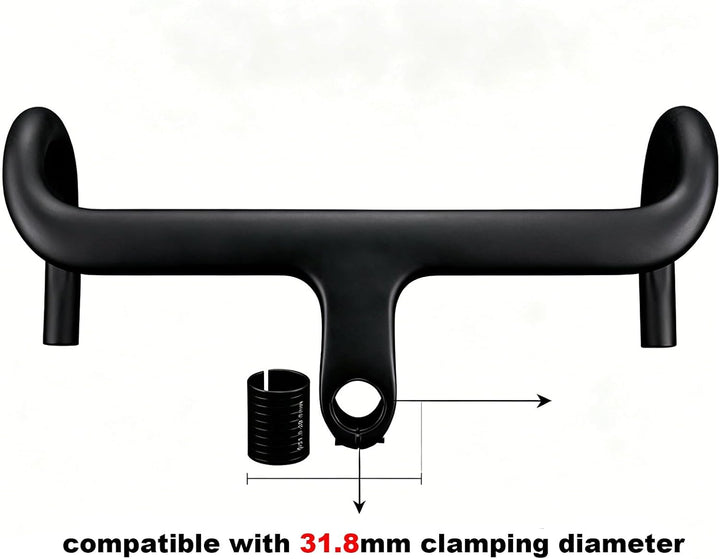 RXL SL Kohlefaser Rennrad Lenker 1-1/4" lenker rennrad carbon UD matte internes routing rennrad lenk