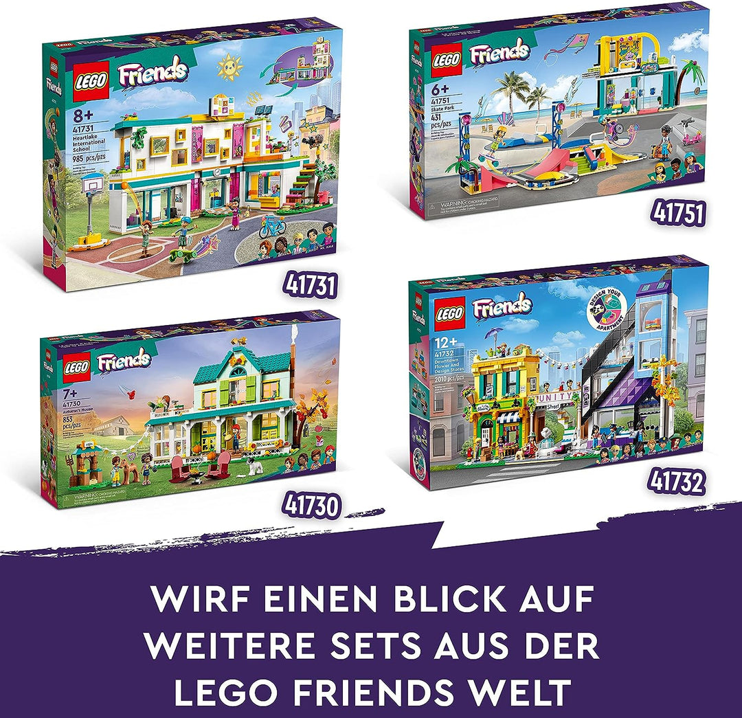 LEGO 41731 Friends Internationale Schule, Modular Building Spielzeug zum Bauen für Mädchen und Junge