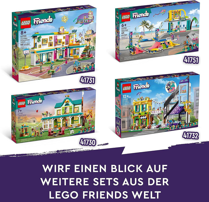 LEGO 41731 Friends Internationale Schule, Modular Building Spielzeug zum Bauen für Mädchen und Junge