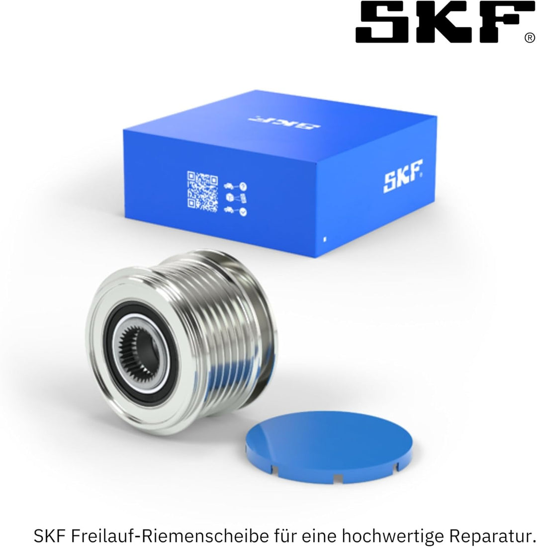 SKF Keilrippenriemen Umlenk-/Führungsrolle mit Befestigungsmaterial VKM 32091 Höhe 97mm Länge 95mm B