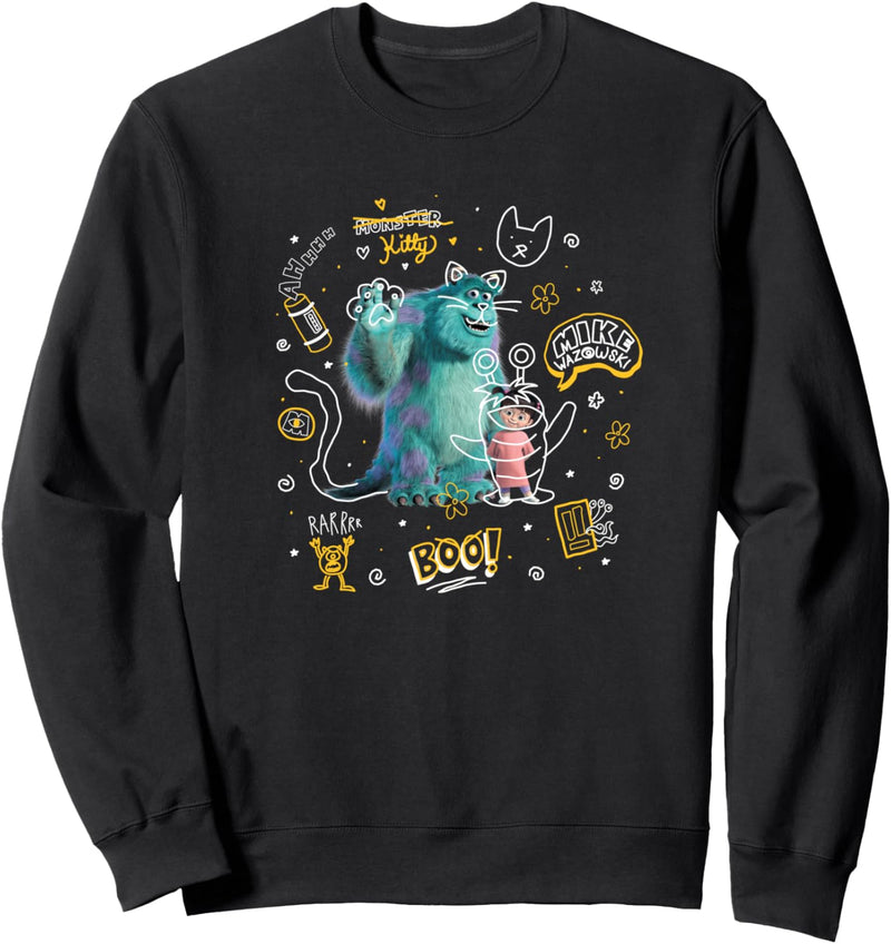 Disney and Pixar’s Monsters, Inc. Sulley and Boo Doodle Sweatshirt