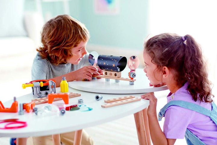 Hape Junior Inventor Optisches Labor Experimentierset, Mint-Spielzeug, ab 4 Jahre