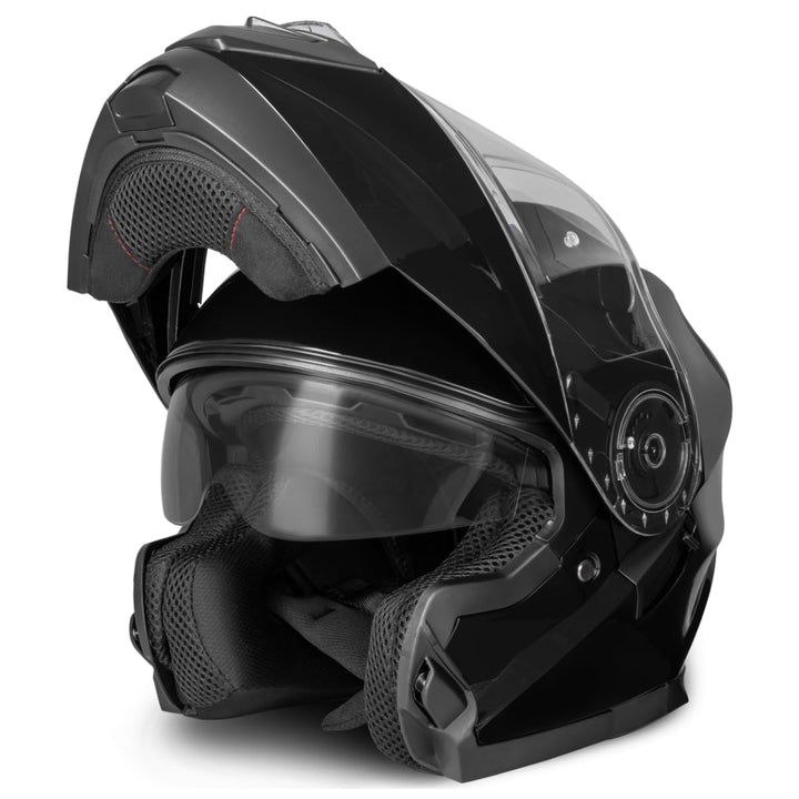 Santos Klapphelm mit Sonnenblende | ECE 22.06 &amp; PINLOCK vorbereitet | Motorrad Helm Integralhelm | M