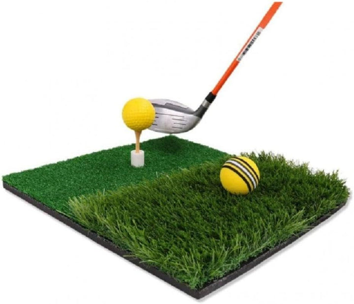 Golf-schlagmatte, Kunstrasen, Dual-oberflächen-Rasen-golfmatte, Tragbare Golf-schlagmatte Für Das Üb