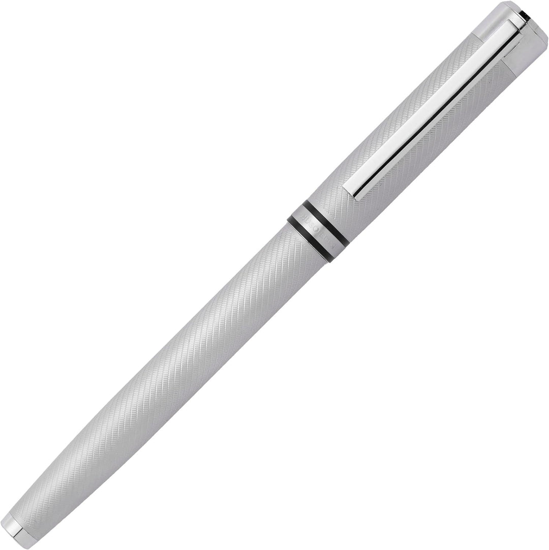 Hugo Boss Stifte-Set Filament Chrome HPBP265B (Kugelschreiber & Füllfederhalter) | Geschenkbox