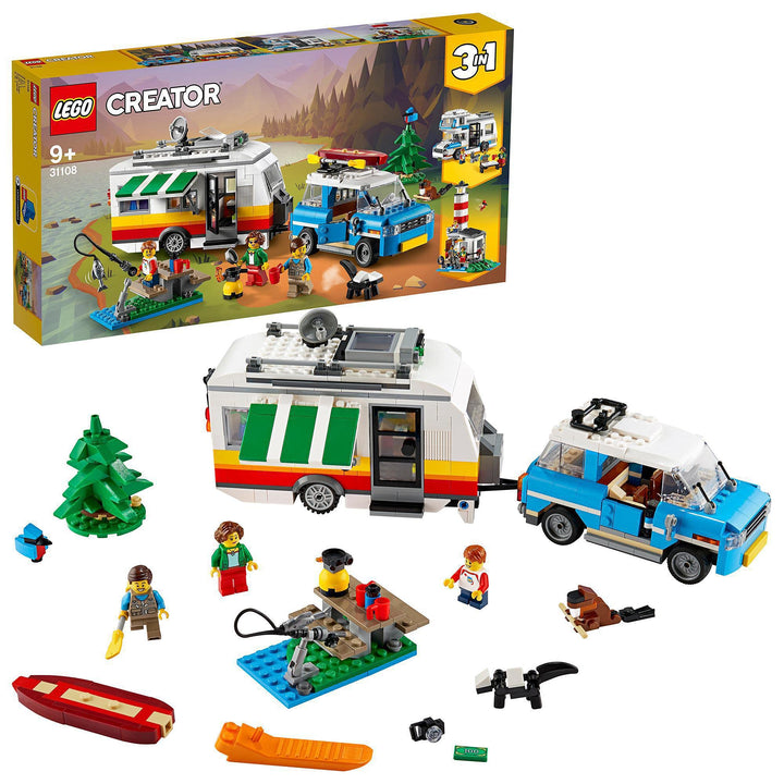 LEGO 31108 Creator Campingurlaub Standard Verpackung Single, Standard Verpackung Single