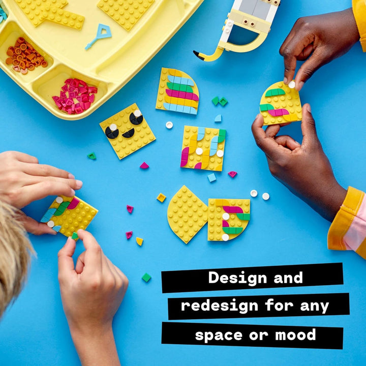 LEGO DOTS Cute Banana – Pen Holder 41948 DIY Craft Kit; Customizable Room Decor Piece That Kids can