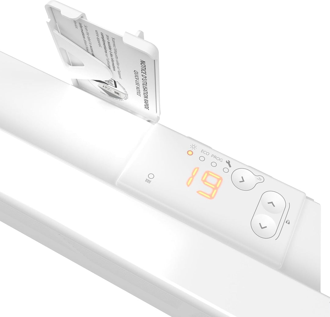 ATLANTIC Konvektor F617 digital, horizontal, 500 W, Weiss