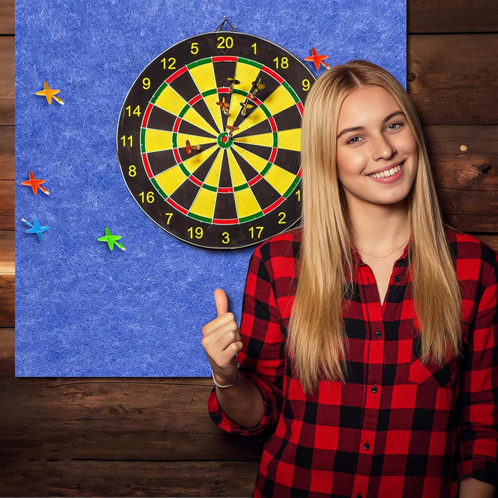 KEAGAN Dartboard-Wandschutz, Dartboard-Umrandung, Wandschutz aus Filz, Dartboard-Wandschutz, Selbstk