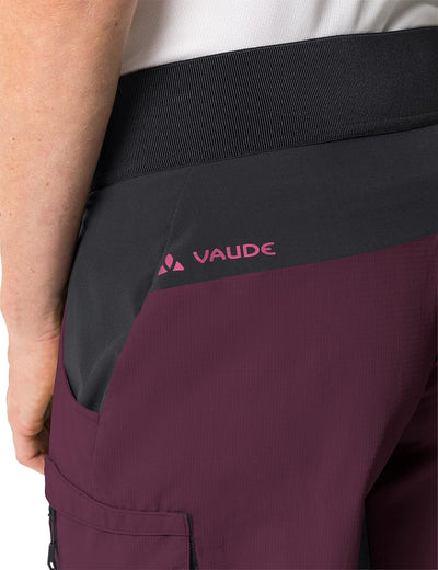 VAUDE Damen Bike Shorts Women's Qimsa Shorty 38 Cassis, 38 Cassis