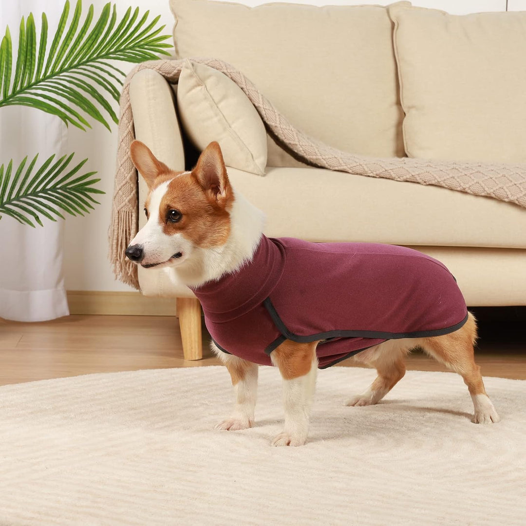 Hundepullover aus Fleece, warmer und leichter Pullover, Pyjama, Mantel, für Herbst und Winter, kalte