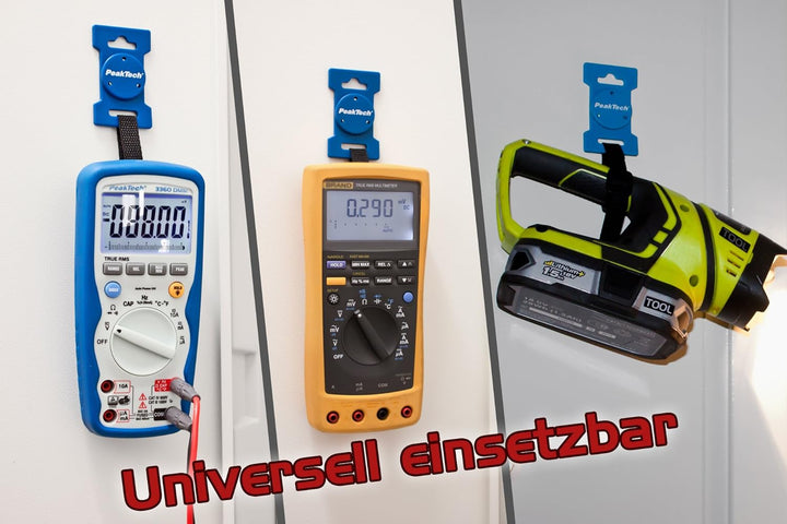 PeakTech 3445 - True RMS Digital Multimeter mit 4.0 Bluetooth, Wasserdicht (IP67), 6000 Counts, Stro