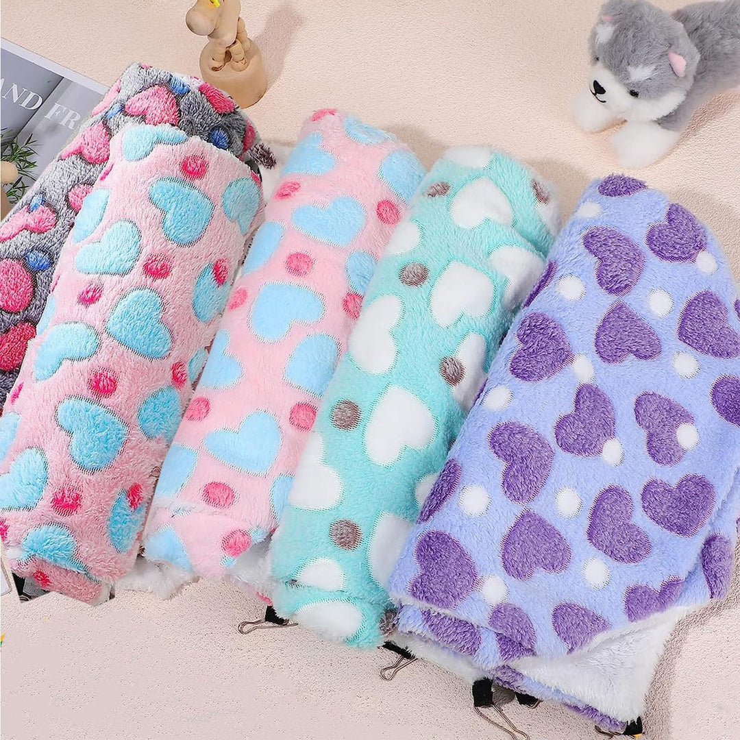 Jinavoty 4 Pcs Meerschweinchen Ratte Hängematte für Käfig, Kleintier Hängematte Frettchen Hängematte