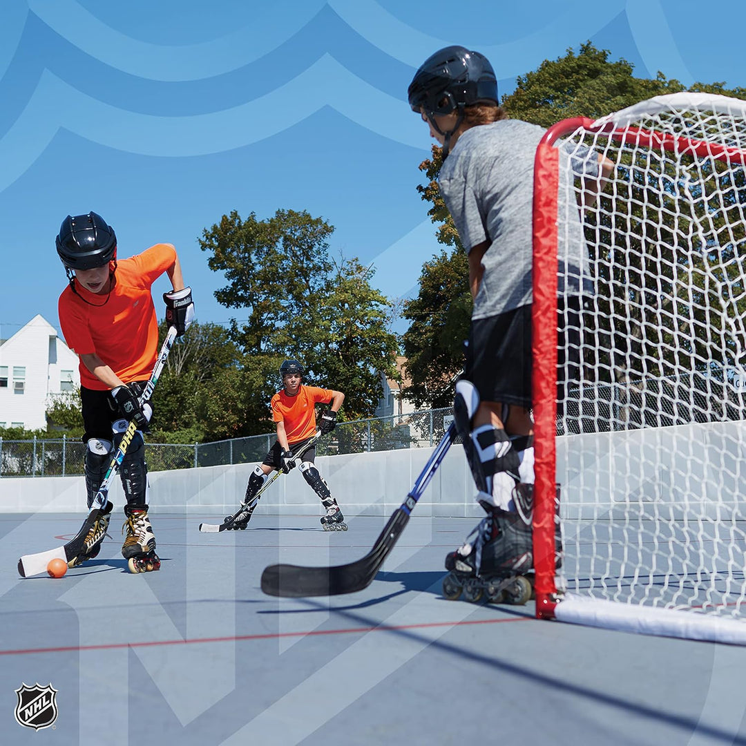 FRANKLIN - Streethockey-Tor SX Pro NHL Tournament I Outdoor-Tor I Tor mit Stahlrahmen I Garten-puck-