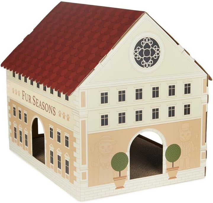 balvi Katzenhaus & Kratzbaum Fur Seasons Das exklusivste Kratzgestell der Stadt Karton