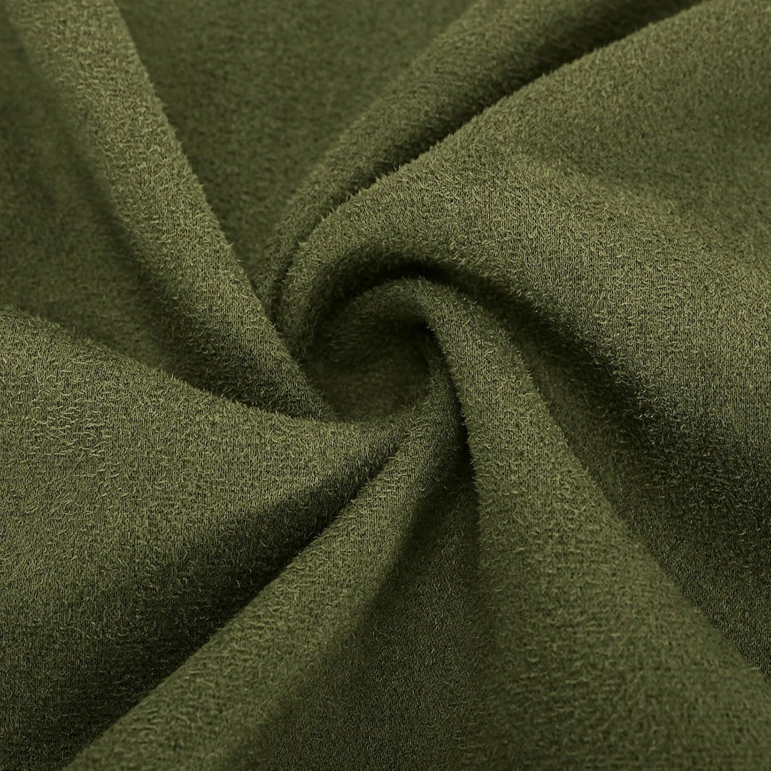 Ansenesna Winterjacke Damen Lang Warm Gefüttert Wintermantel Elegant Mit Kapuze Wildleder Jacke Wint