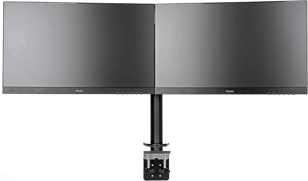 iiyama DS1002C-B1 Dual Screen Desk Mounting Arm - Black