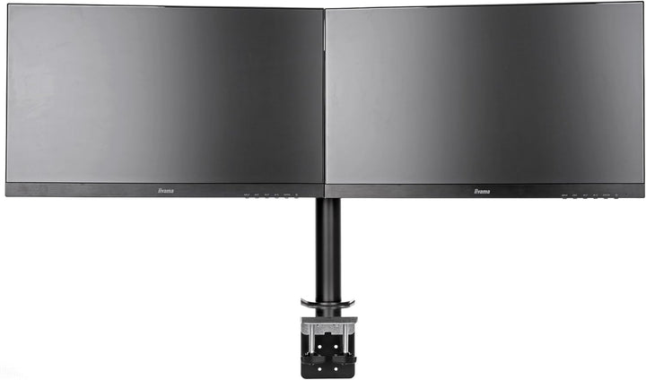 iiyama DS1002C-B1 Dual Screen Desk Mounting Arm - Black