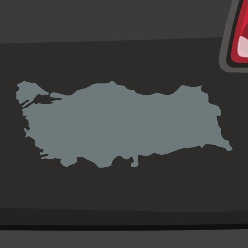 Türkei Umriss Aufkleber -6 Grössen- Bosporus Istanbul Side Ankara Antalya Urlaub XXXL-120x48cm 71-Gr