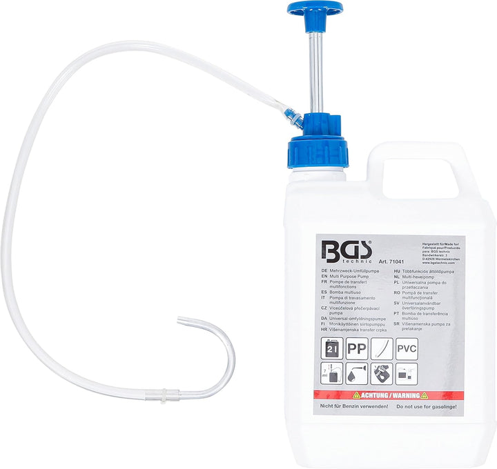 BGS 71041, Mehrzweck-Umfüllpumpe, 2 l