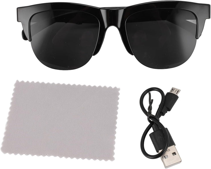 Topiky Übersetzer Smart Glasses, TR90 PC UV400 Drahtloses -Übersetzungsgerät mit Offener Richtung un