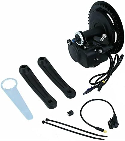 Enerpower Tongsheng TSDZ2B 48V 250W Mittelmotor Freilauf (Edition 2020) mit Zubehör und Display Disp