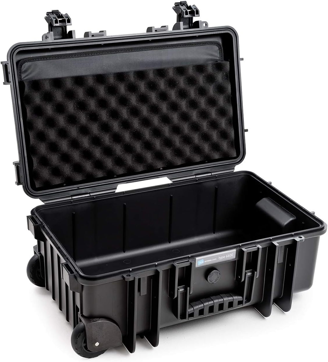B&W Deckeltasche / Dokumententasche für deinen robusten - B&W Typ 6600 - Outdoor Transportkoffer
