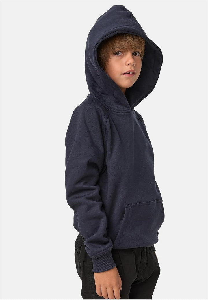 Urban Classics Jungen Boys Blank Hoody Kapuzenpullover S Navy, S Navy