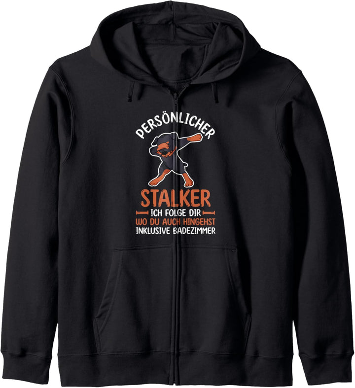 Hund Rottweiler Kapuzenjacke