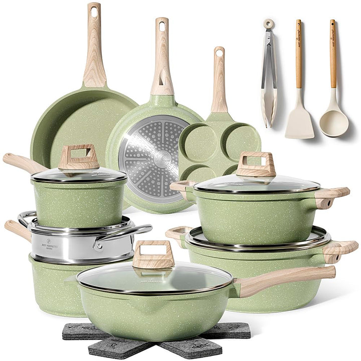 JUST PERFECTO Induktions Töpfe Set - Pfannenset mit deckel - Induktions Töpfe Set - töpfe & pfannen
