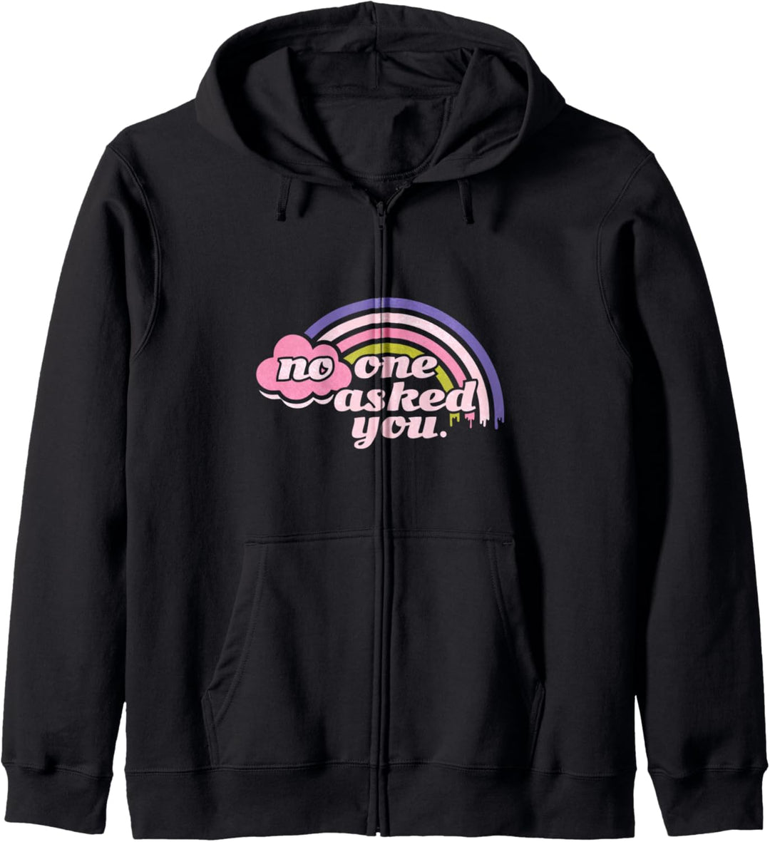 Lustig, dass dich niemand nach Grafikdesign für Frauen Kapuzenjacke