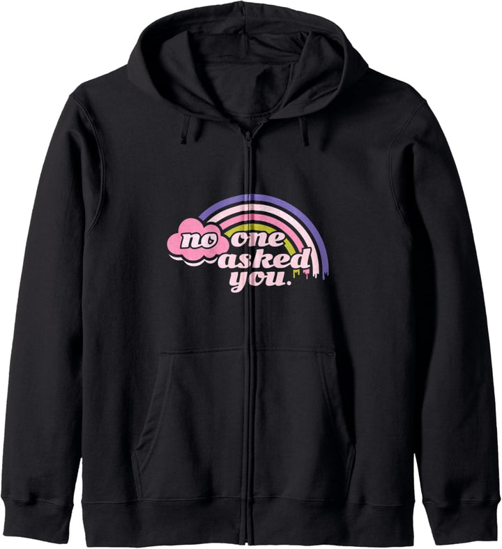 Lustig, dass dich niemand nach Grafikdesign für Frauen Kapuzenjacke
